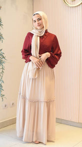 Beige_20Ruched_20Skirt_20_20