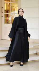 Bell Black Kimono