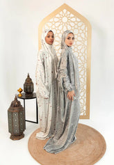 MONEST SATIN PRAYER DRESS