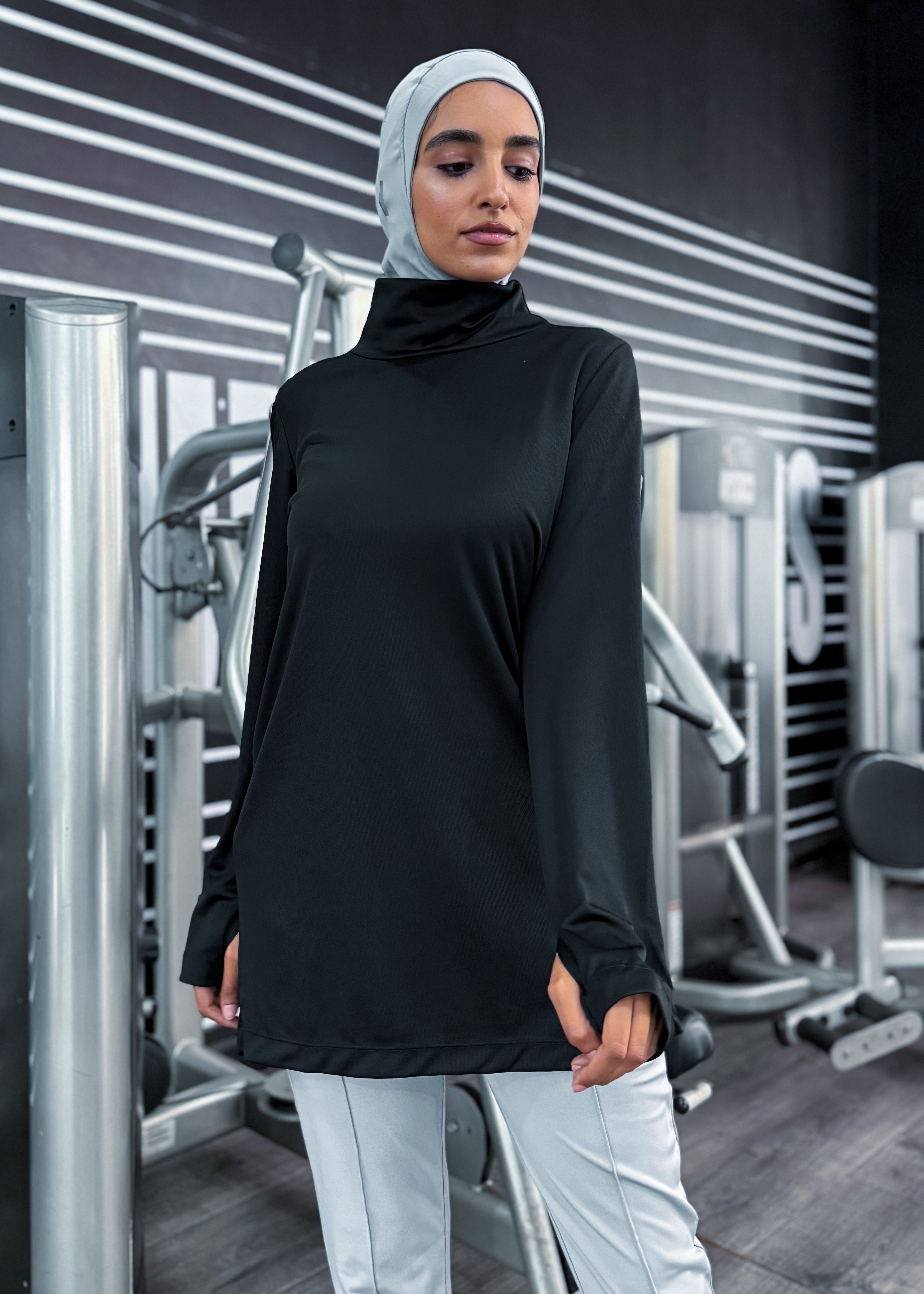 Light Gray Modest Sport Pants2