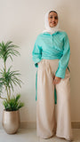 Linen Wide Leg Pants
