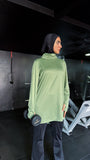 Long Sleeve Olive active Tunic 5