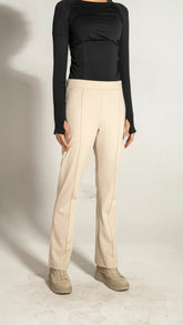 Beige Modest Sport Pants