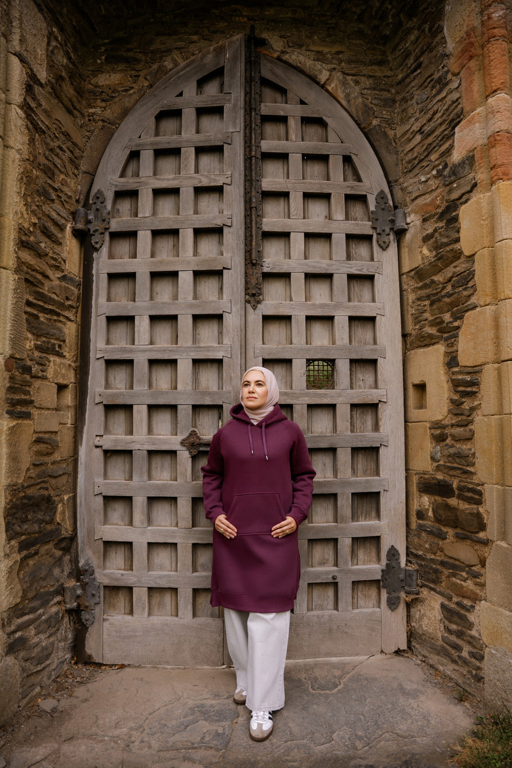 Bloom long hoodie dress