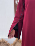 maroon coat-1