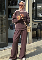Serenity Brown Suit