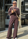 Serenity Brown Suit