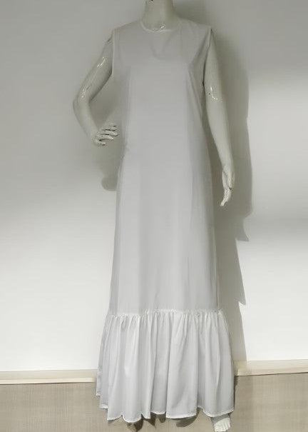 Sleeveless Extender Dresses with Ruffle