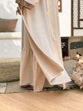 Strap line beige kaftan