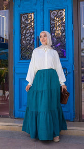 Teal Sedra Skirt