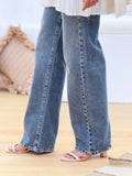 Basic cotton top with pleated extender