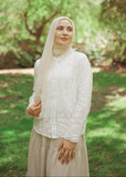 Lina Embroidered Blouse - Ivory