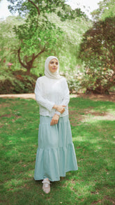 Mint Sedra Skirt