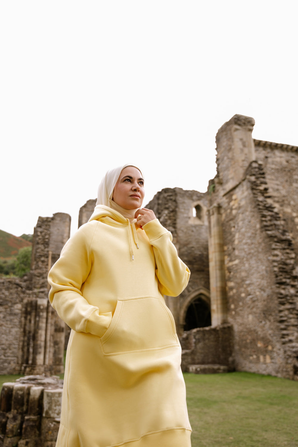 Bloom long hoodie dress