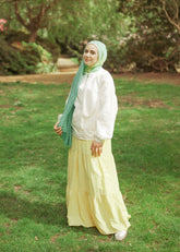 Gypsy linen blend skirt