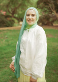 Lime n' Mint Gradient Scarf