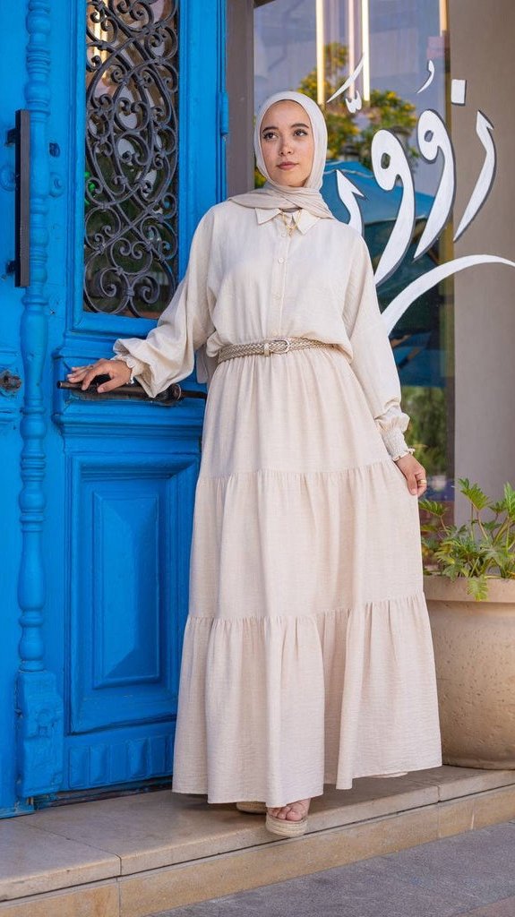 Beige Sedra Skirt