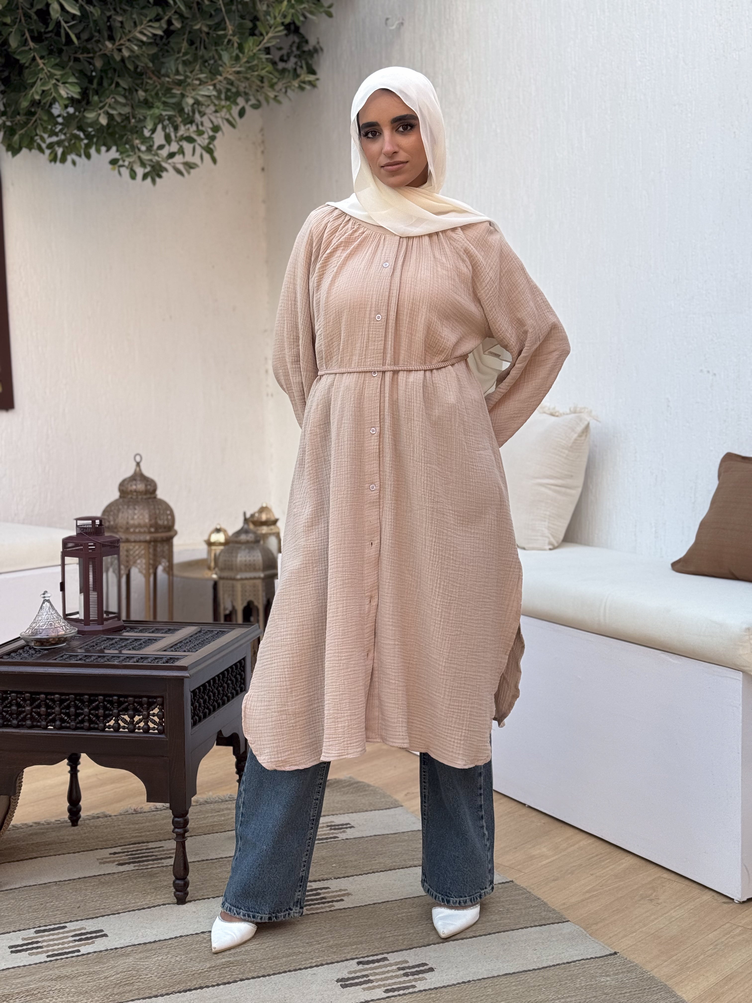 Layan Muslin shirt