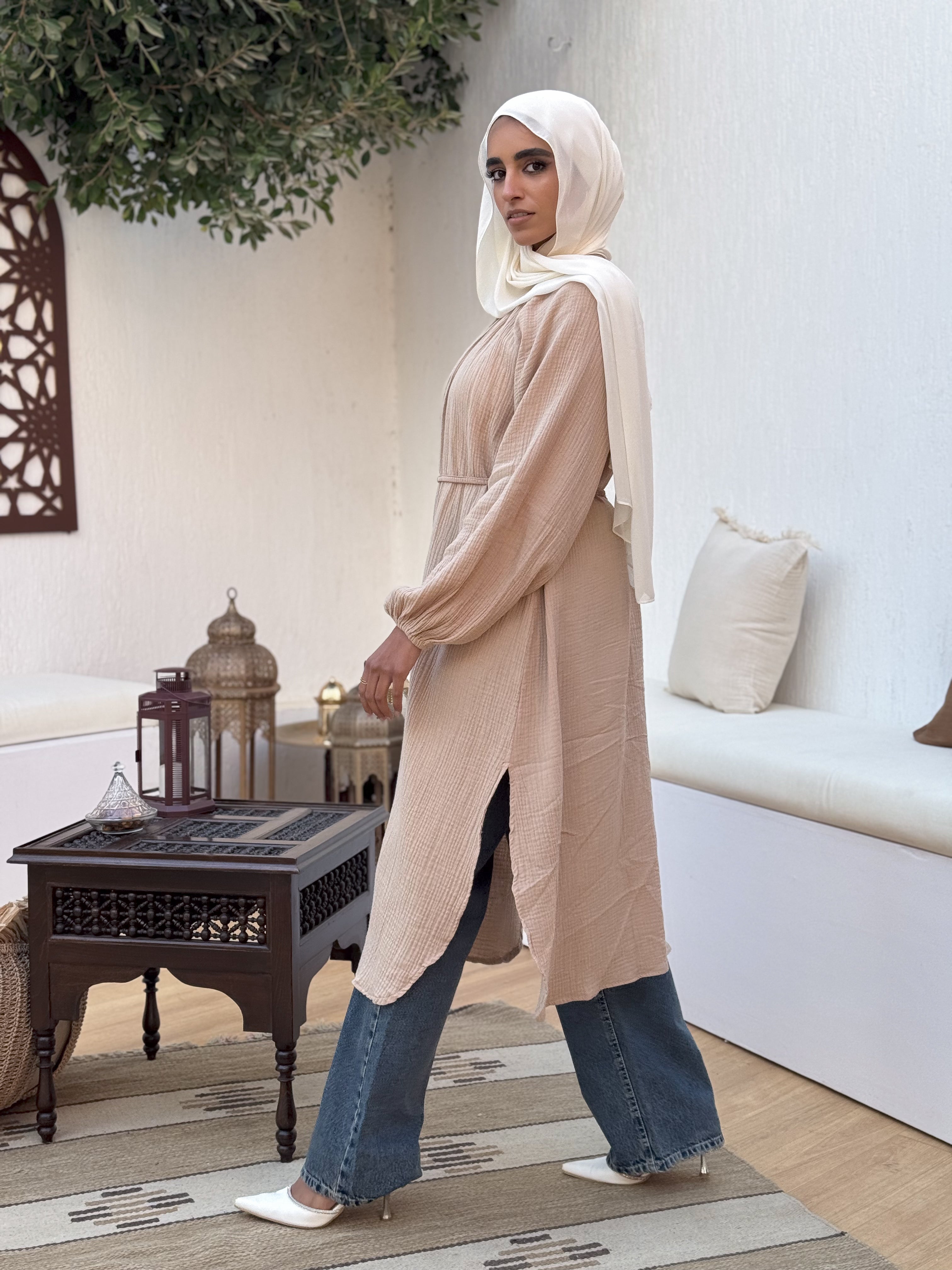 Layan Muslin shirt