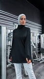 Black Modest Sports Tunic