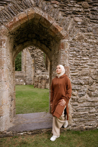 Bloom long hoodie dress