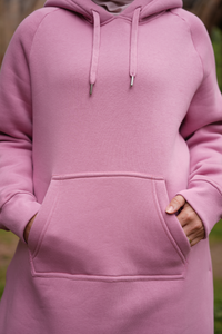 Bloom long hoodie dress