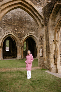 Bloom long hoodie dress