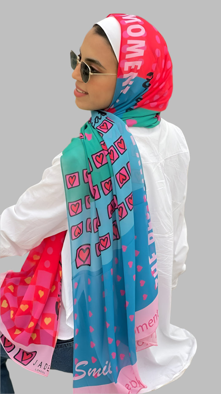 Chiffon scarf Lovely Moments