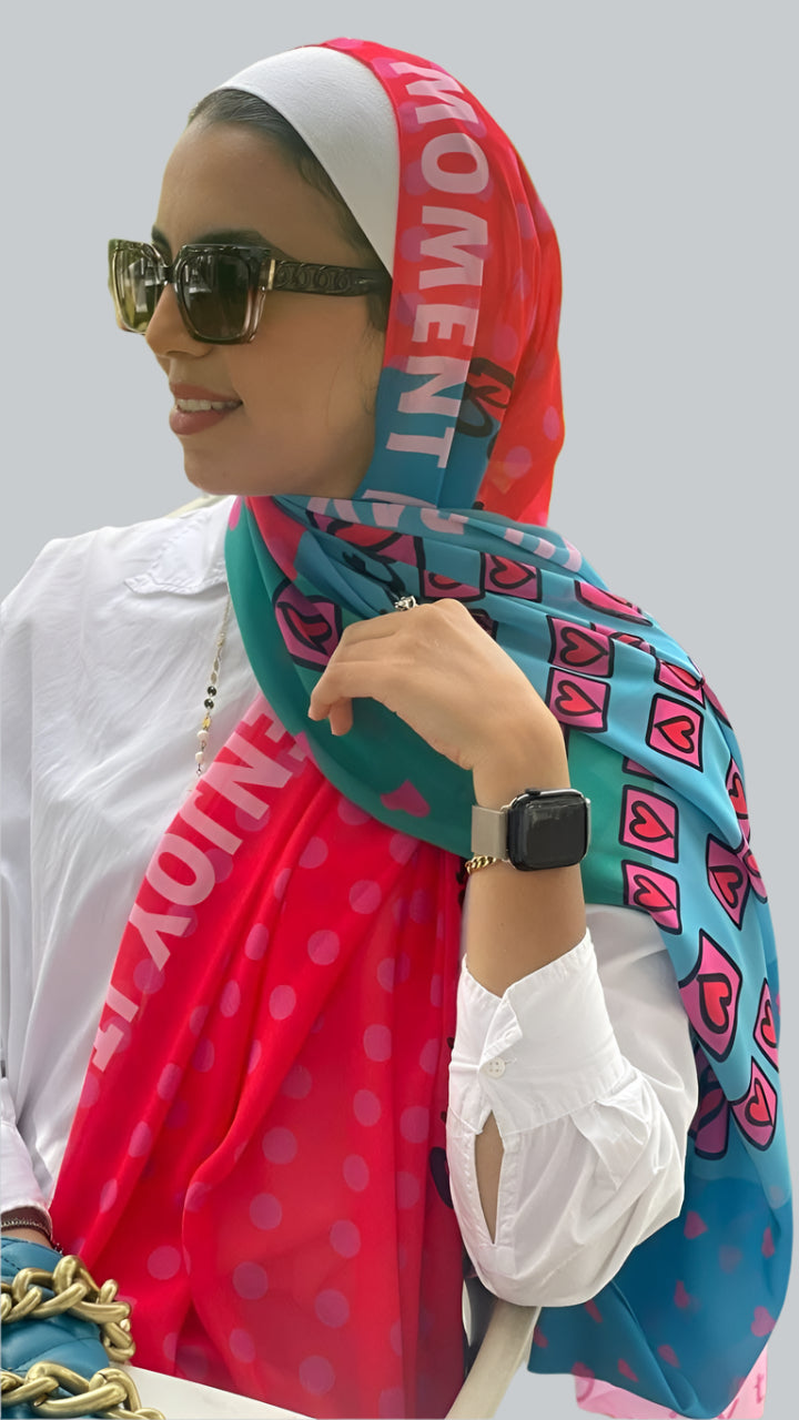 Chiffon scarf Lovely Moments