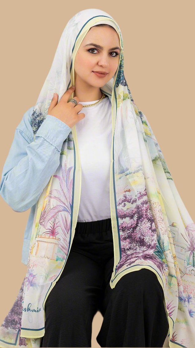 Chiffon scarf Dreamland