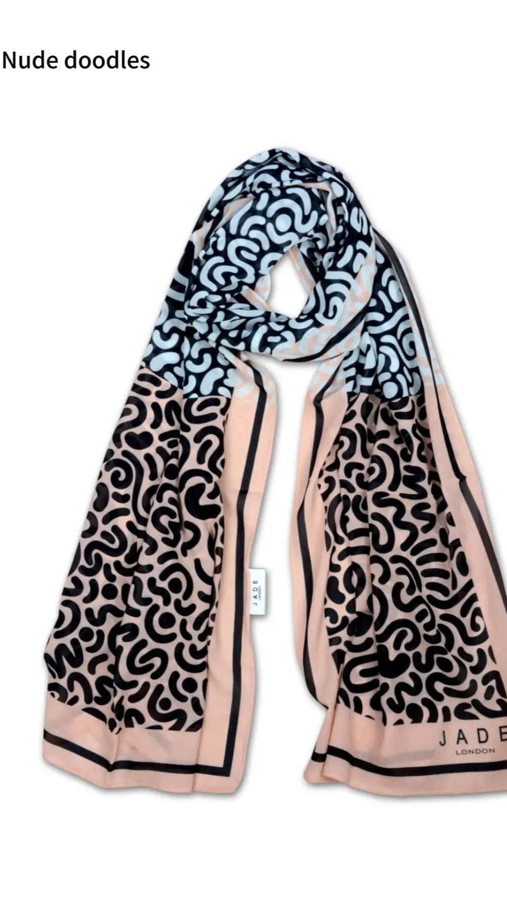 Chiffon scarf Nude Doodles