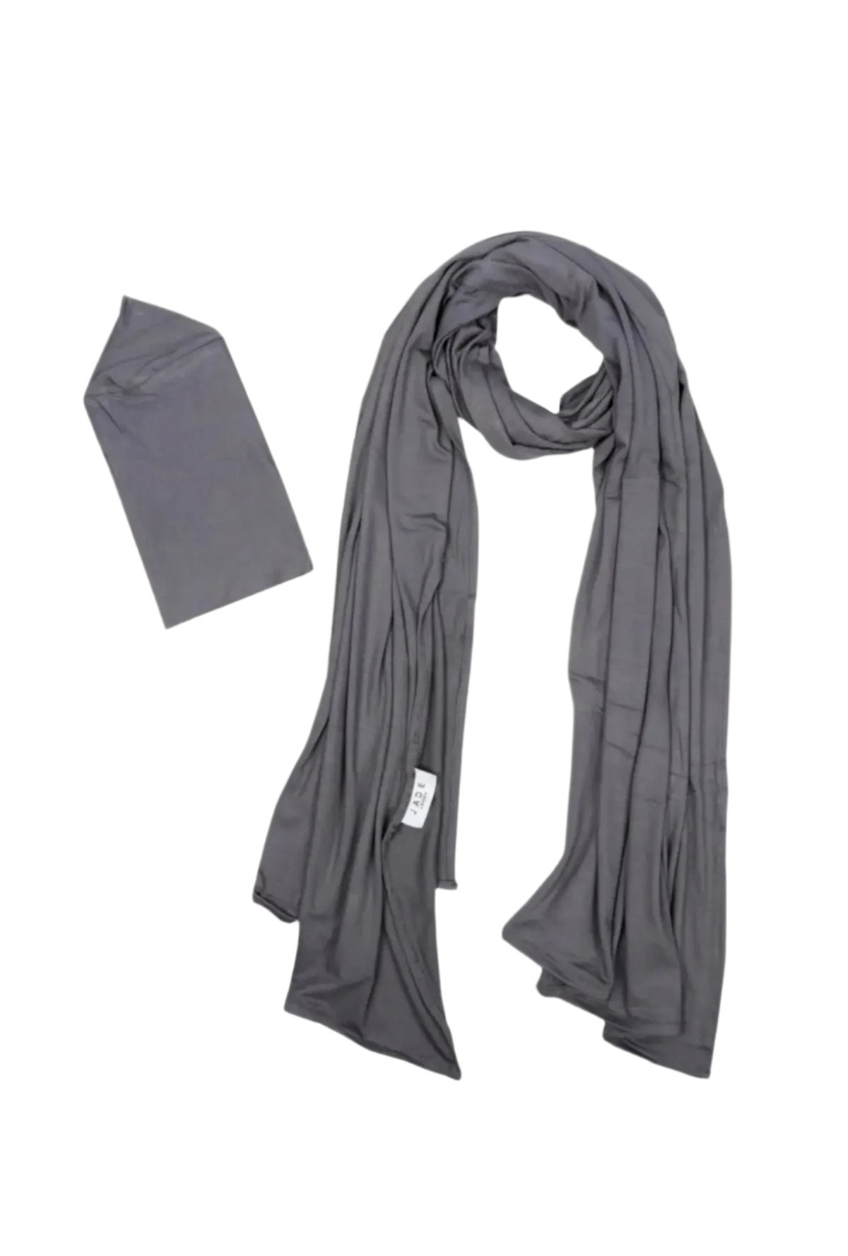 Cotton scarf Steel Grey