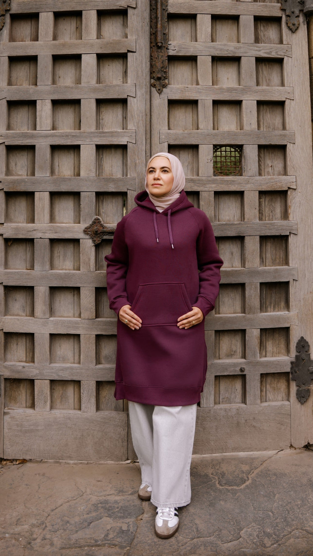 Bloom long hoodie dress