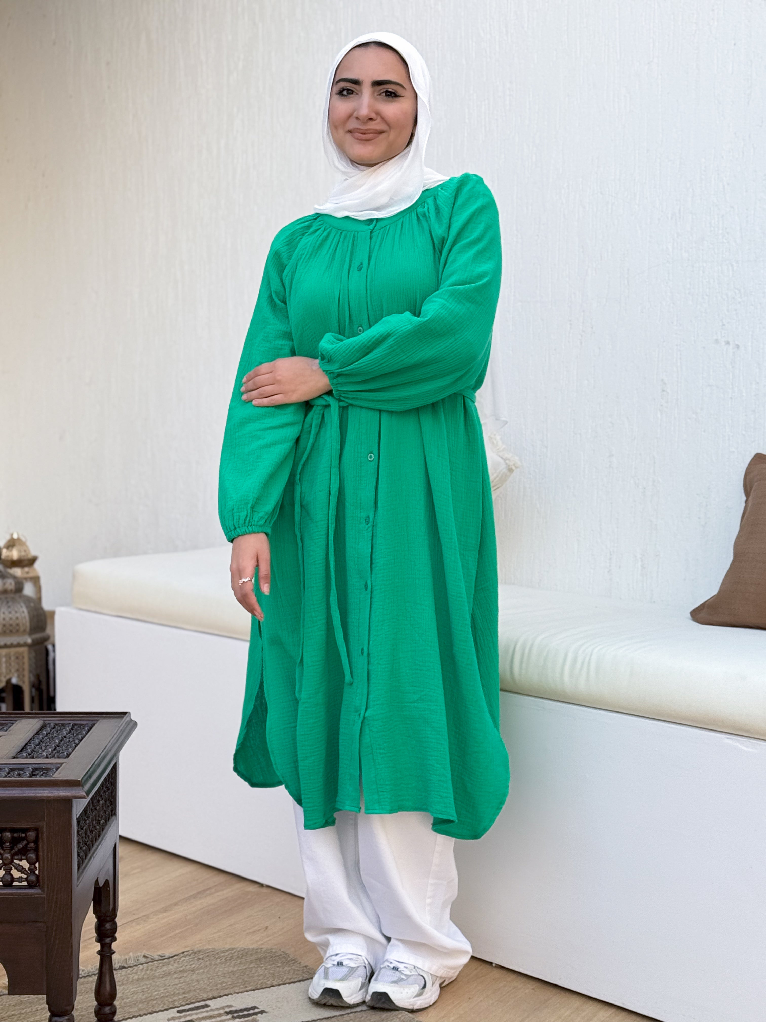Layan Muslin shirt