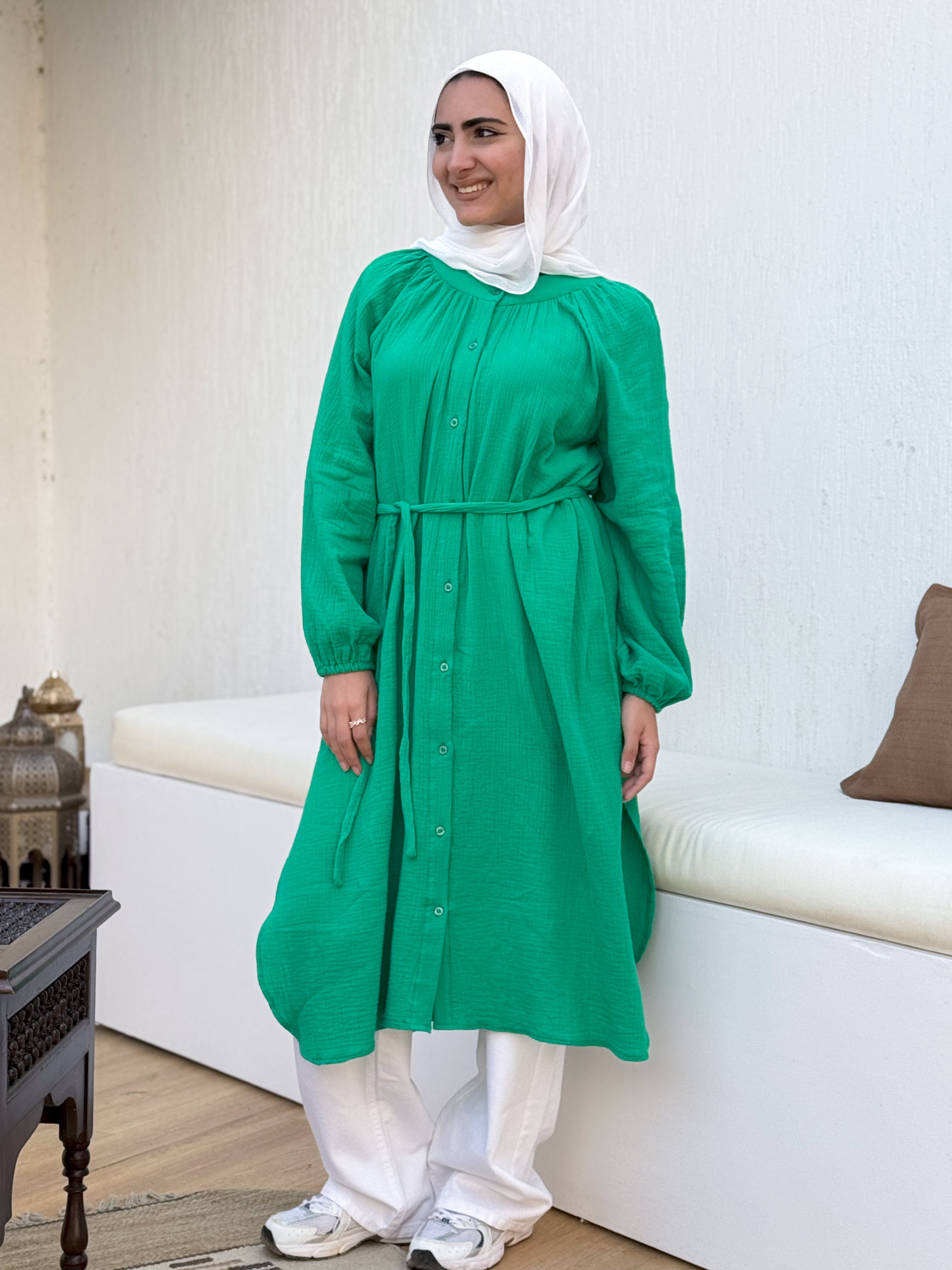 Layan Muslin shirt