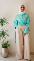 Linen Wide Leg Pants