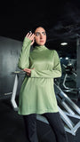 Long Sleeve Olive active Tunic 16