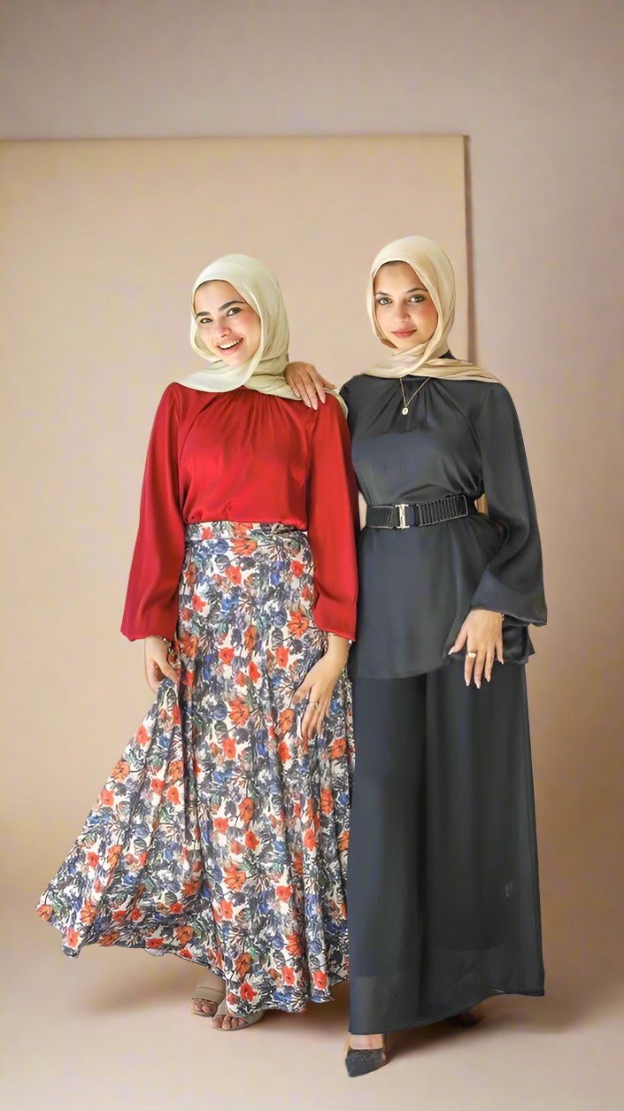 Maria Satin Skirt