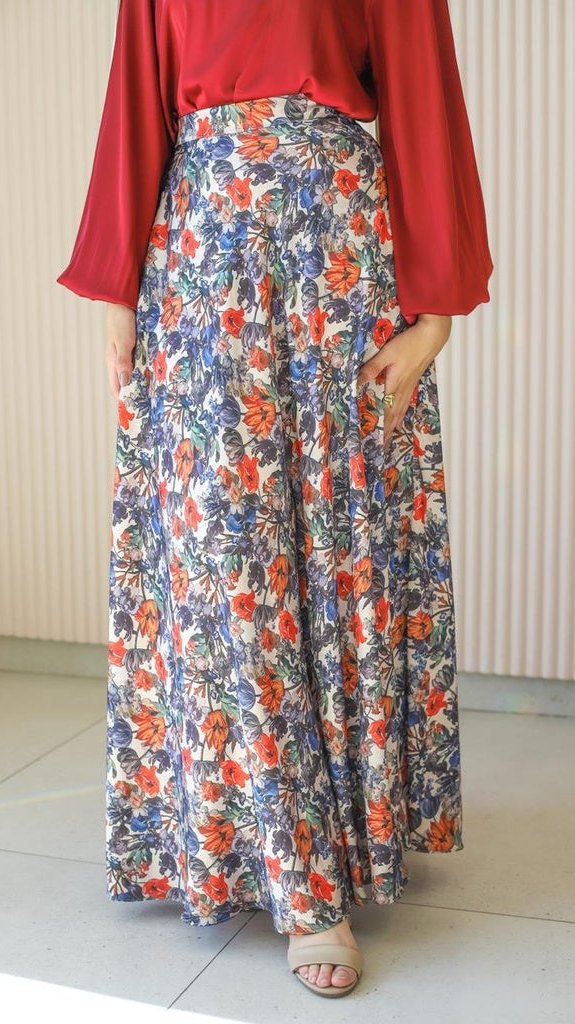 Maria Satin Skirt