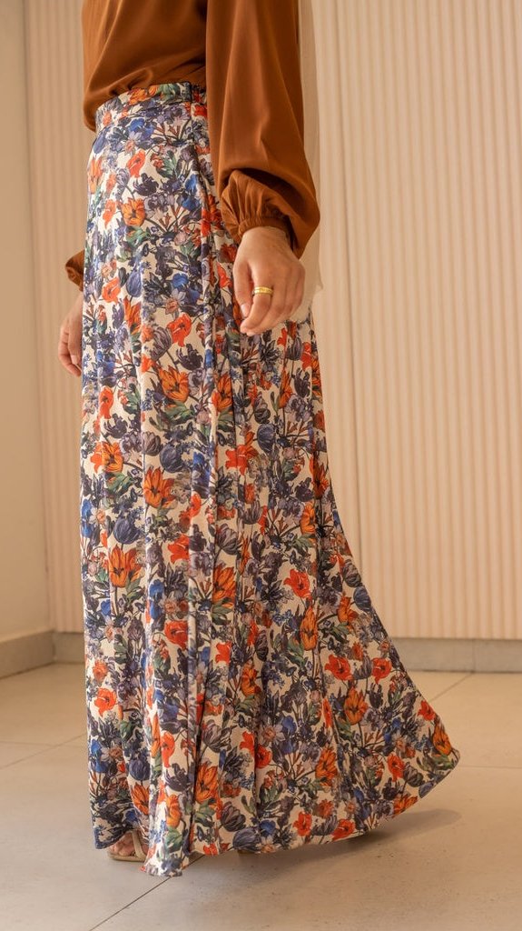 Maria Satin Skirt