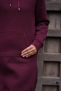 Bloom long hoodie dress