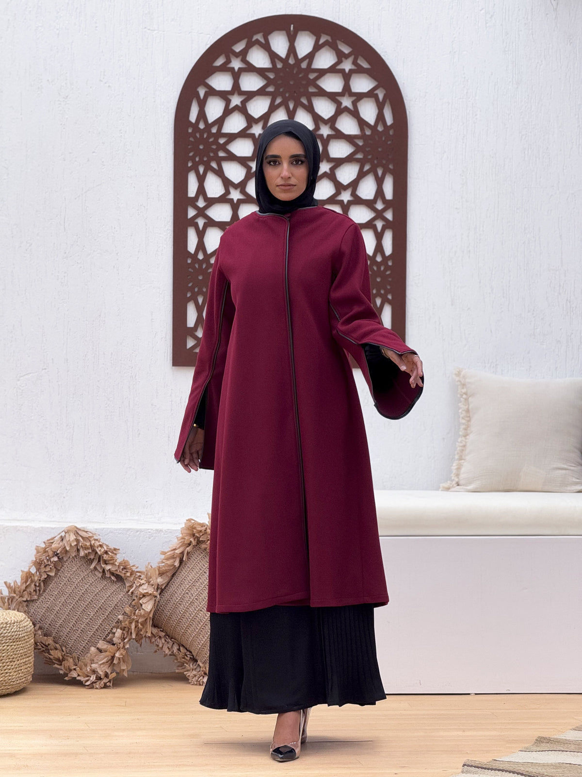 maroon coat-6
