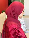 Velvet Maroon Prayer dress