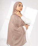 Mini Stripes Chiffon Scarf2