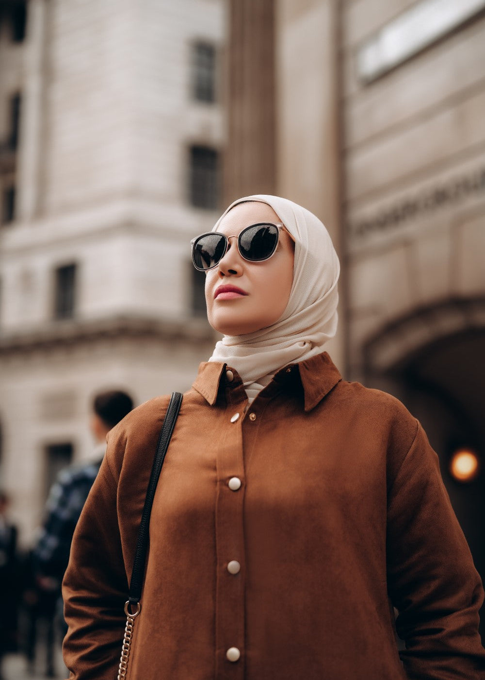 Modest Suede Shirt Dress – Monest Shop