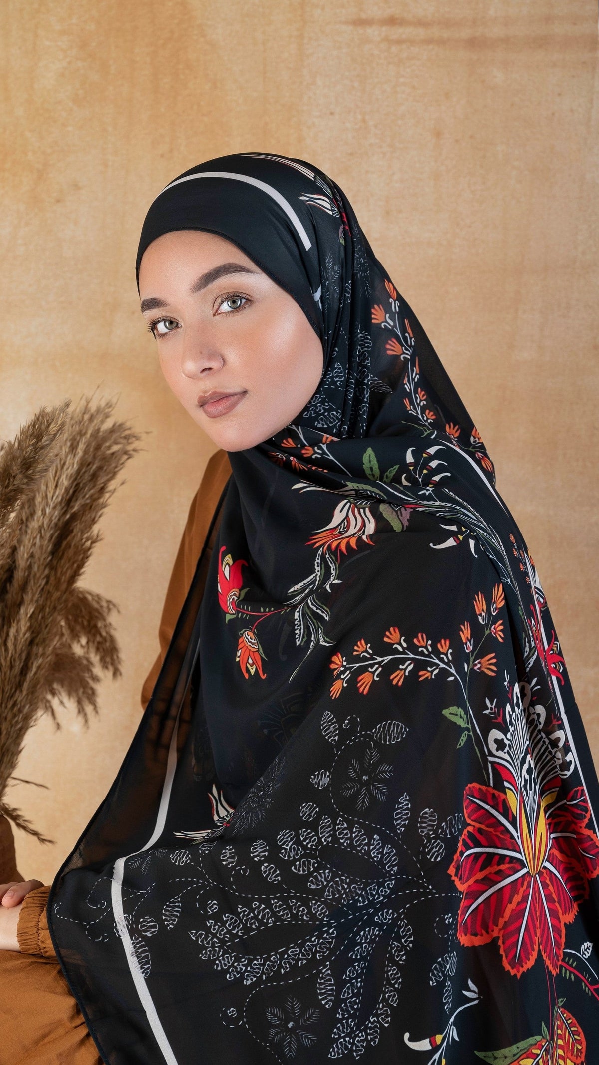Chiffon scarf Vintage