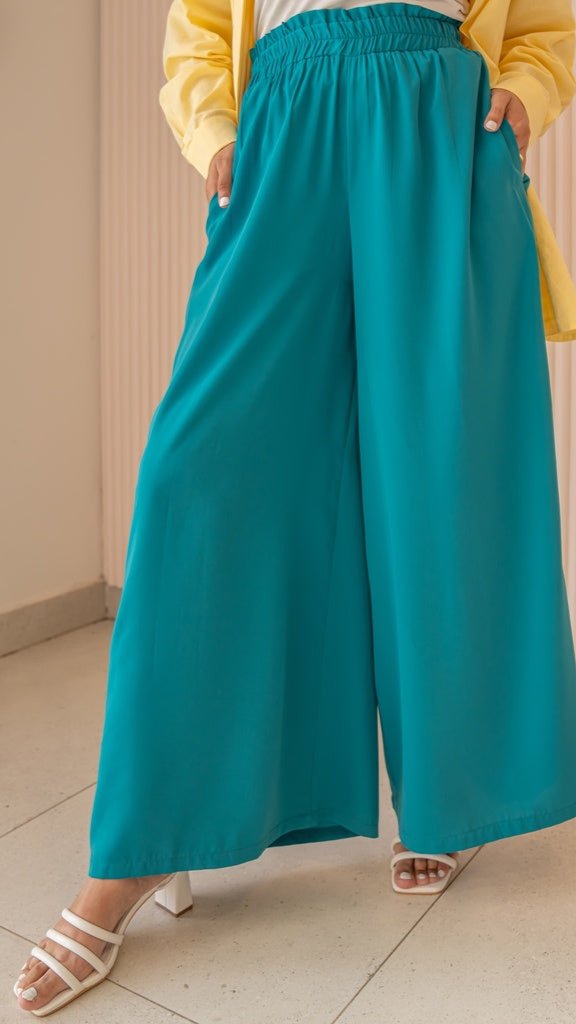 Turquoise Aura Pants