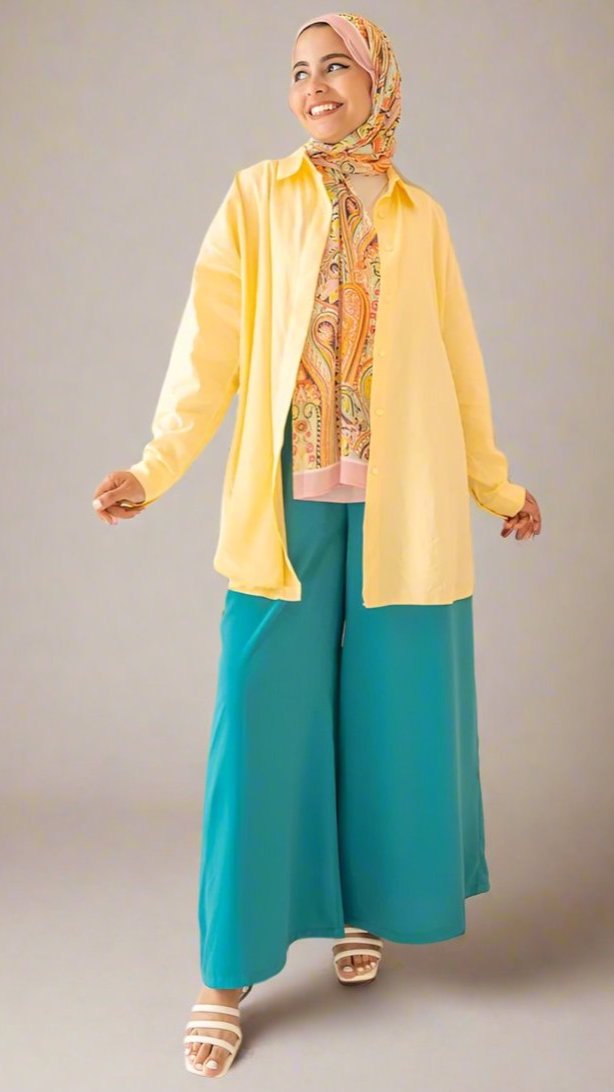 Turquoise Aura Pants