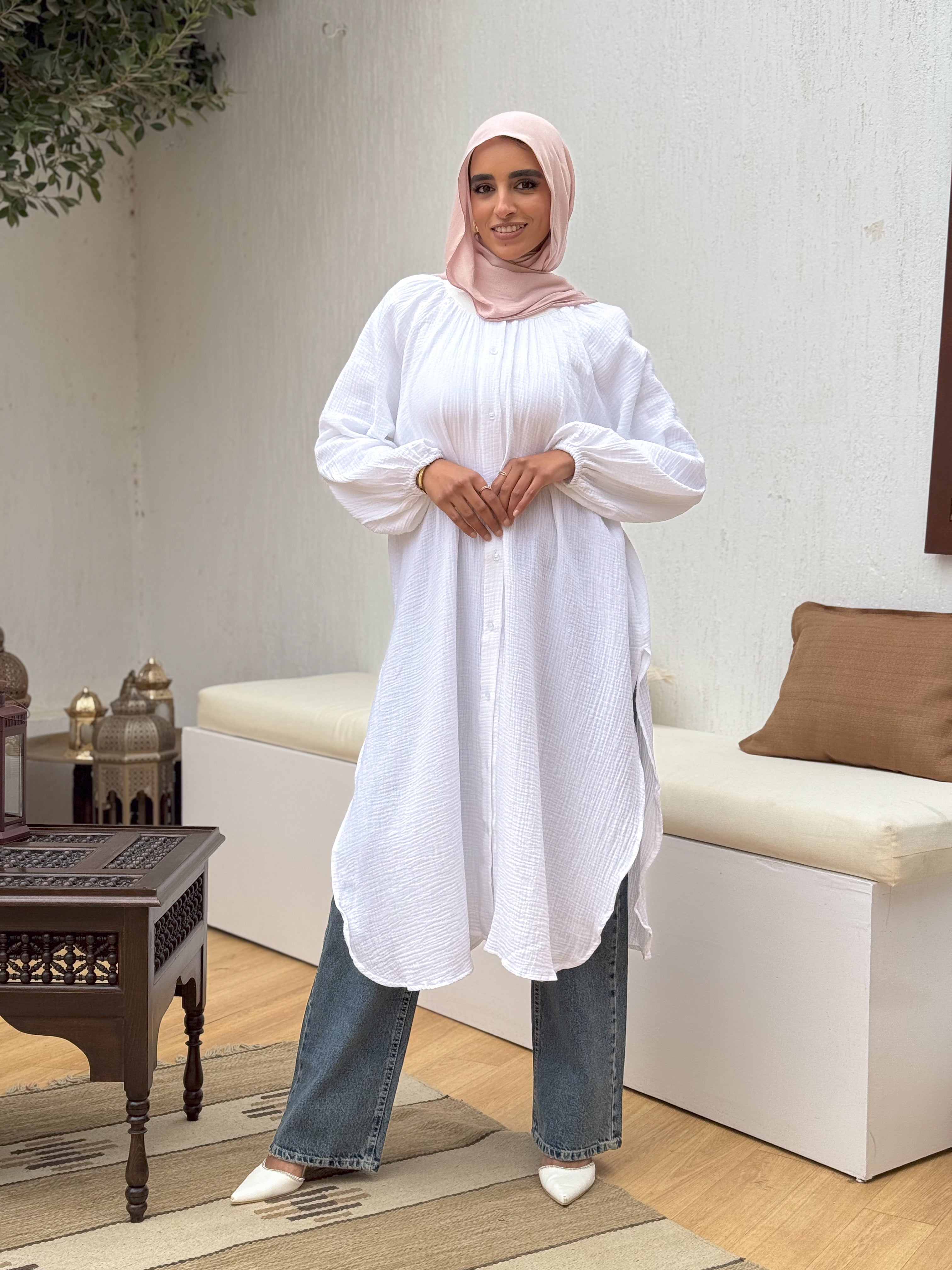 Layan Muslin shirt