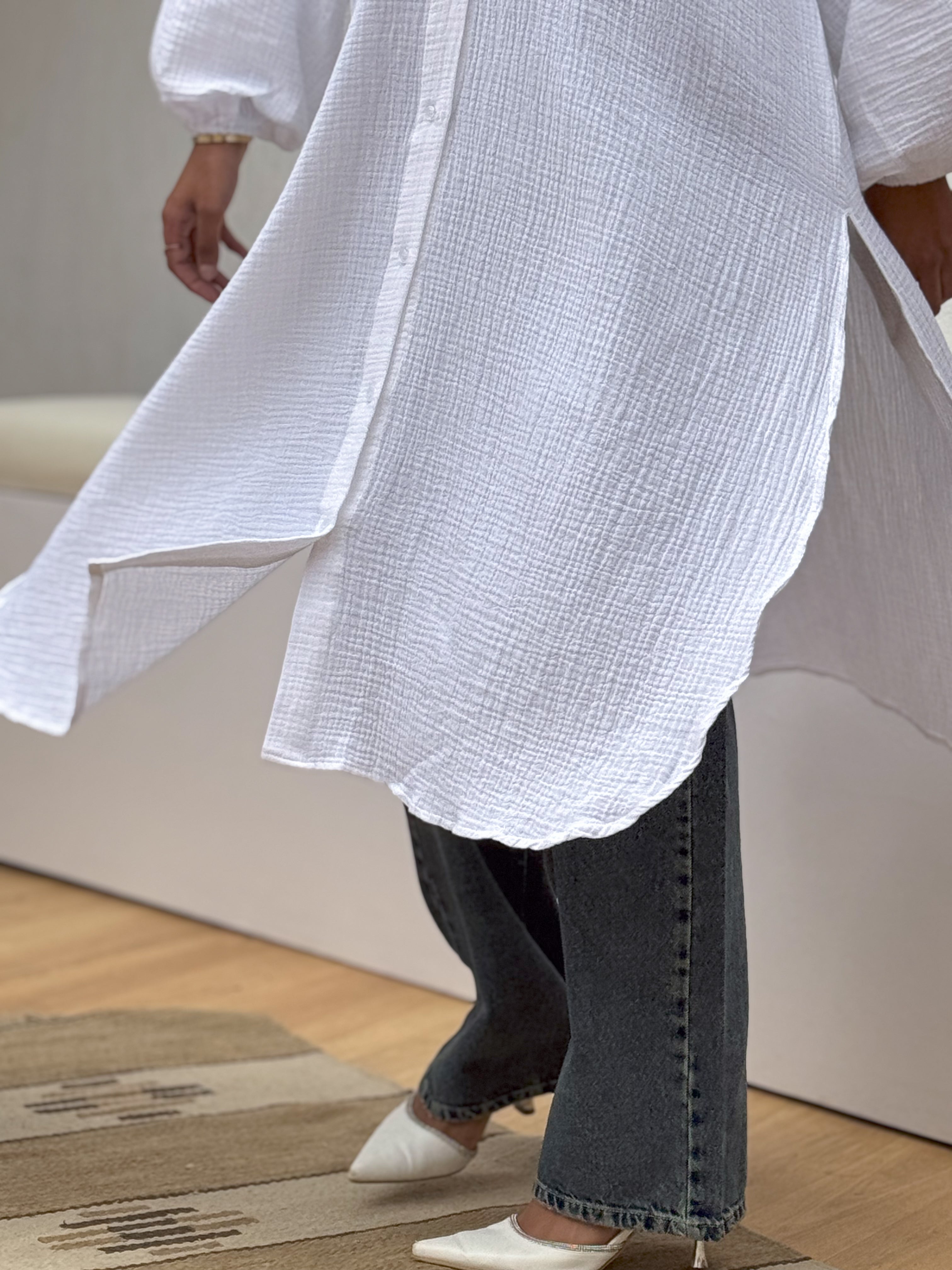 Layan Muslin shirt